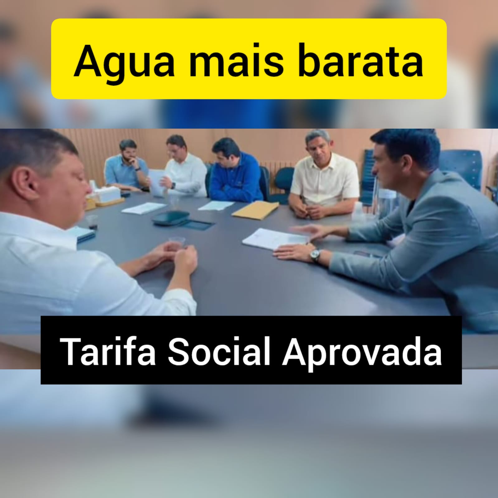 ÀGUA MAIS BARATA - TARIFA SOCIAL DE ÁGUA E ESGOTO